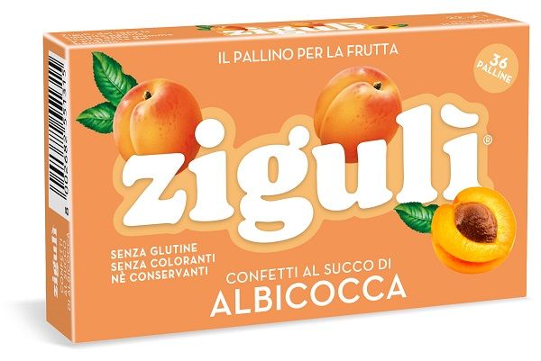 ZIGULI ALBICOCCA 36PALLINE 22G ZIGULI ALBICOCCA 36PALLINE 22G