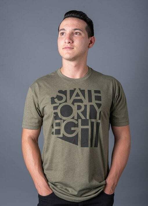 State Forty-Eight Military Green & Black