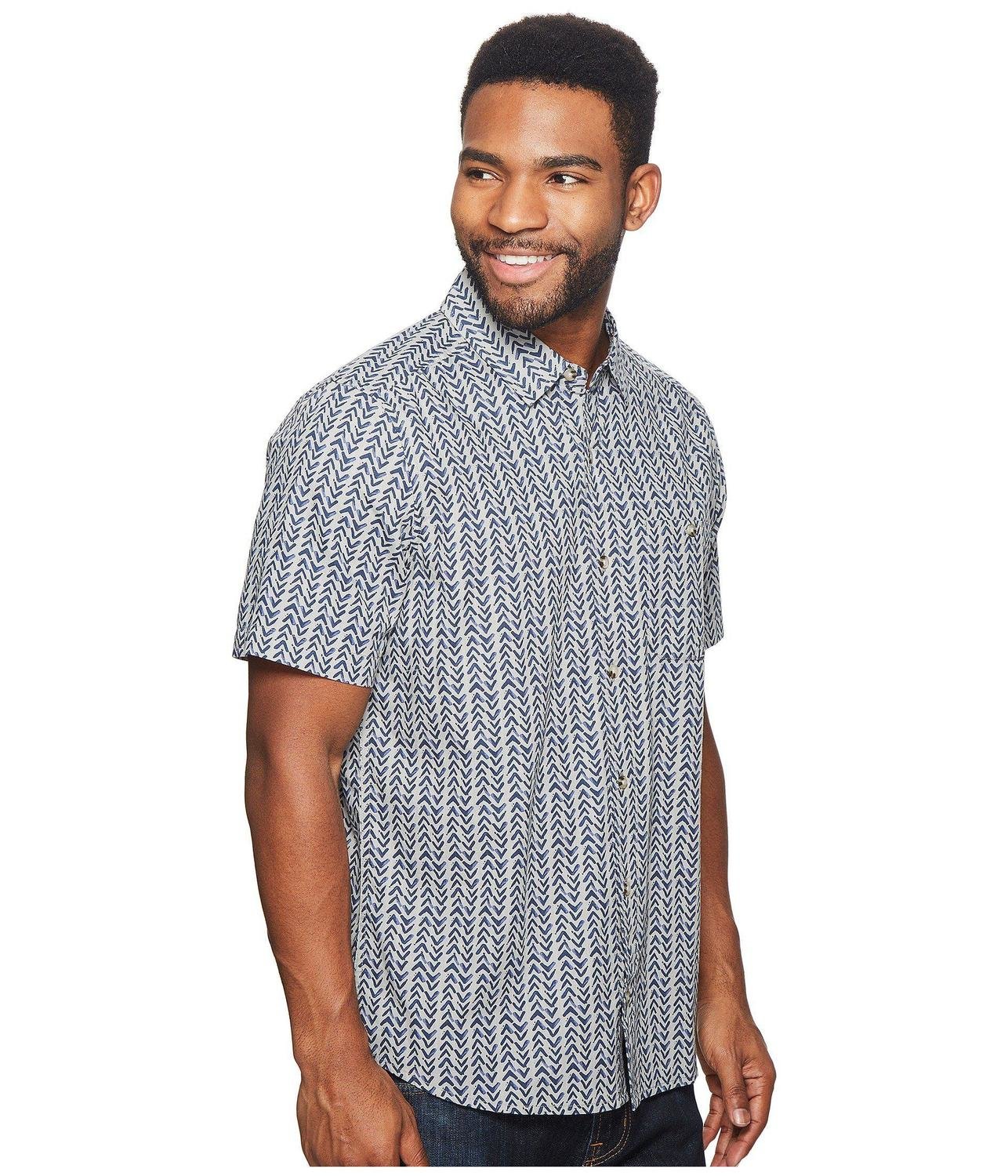 Toad&Co Fletch Print Short Sleeve Shirt