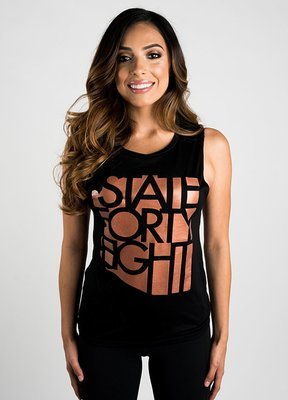 State Forty-Eight Copper Women's Flowy Tank