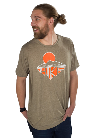 State Forty-Eight Hike Crew Neck Tee