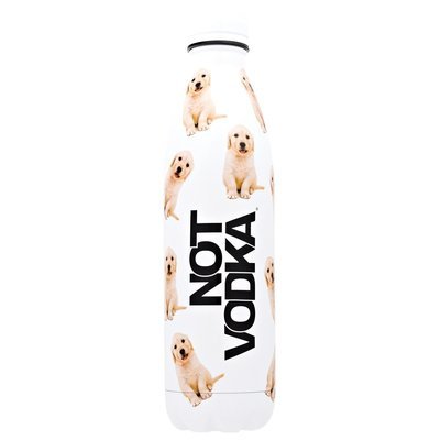 Not Vodka Bullet Bottle- Golden Puppies