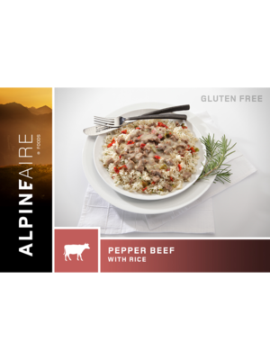 Alpineaire Foods Pepper Beef With Rice