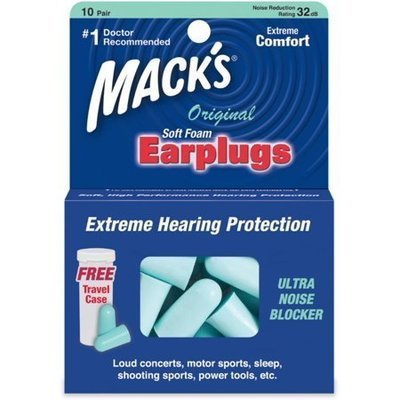 Mack's Original Soft Foam Earplugs
