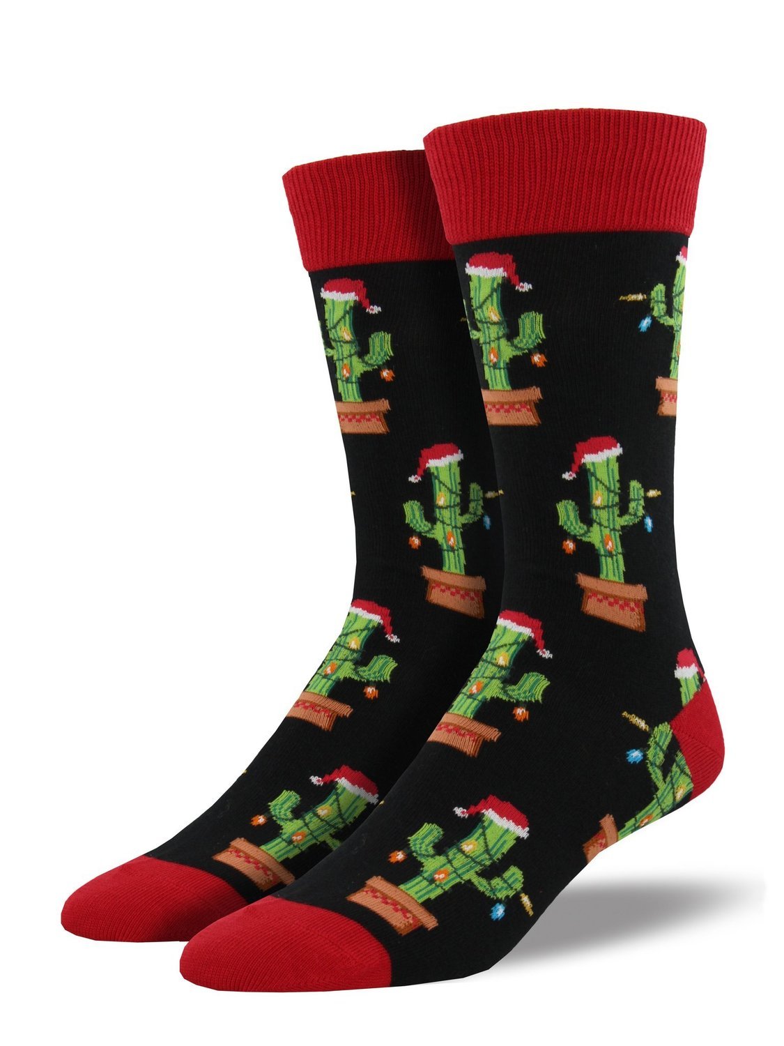 Sock Smith Christmas Cactus Men's Socks