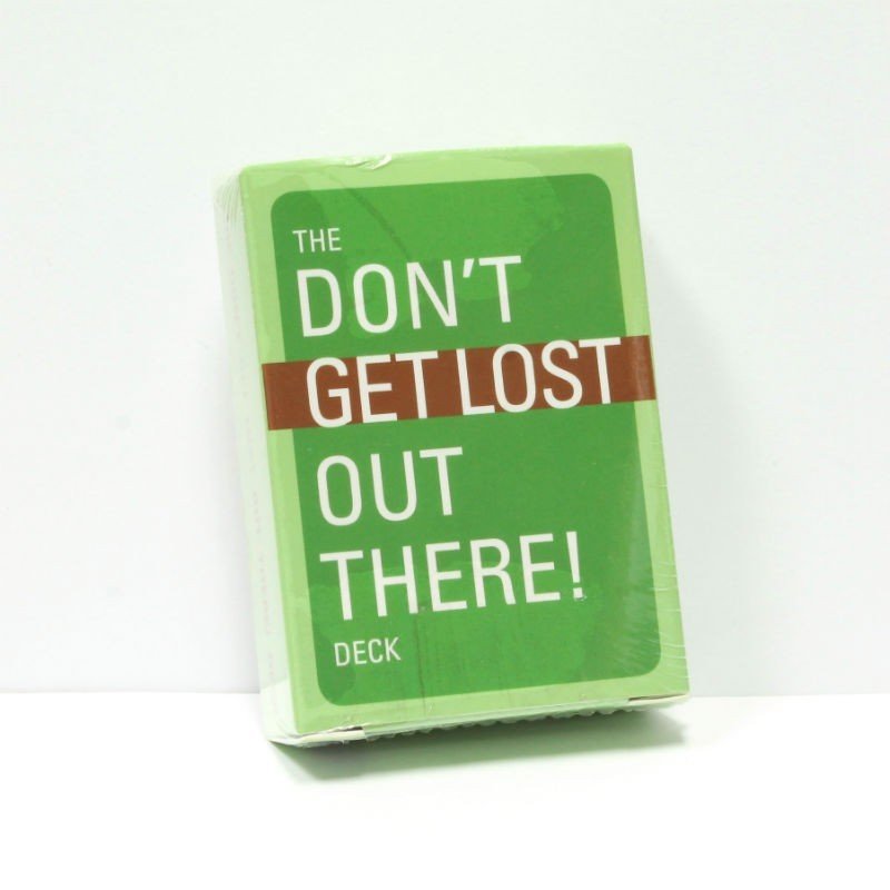 The Don't Get Lost Out There! Playing Card Deck