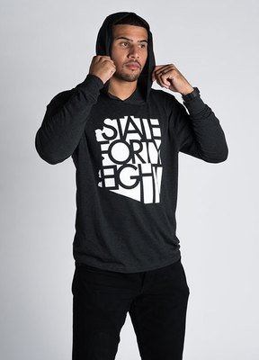 State Forty-Eight Unisex Tri-Blend Pullover Hoodie