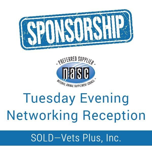 Sponsorship: Tuesday Evening Networking Reception in Exhibit Hall