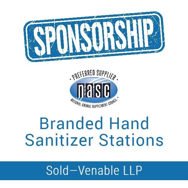 Sponsorship: Branded Hand Sanitizer Stations