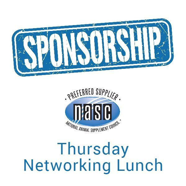 Sponsorship: Thursday Networking Lunch in Exhibit Hall