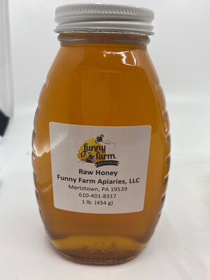 Funny Farm Apiaries PP raw honey 1 lb. 