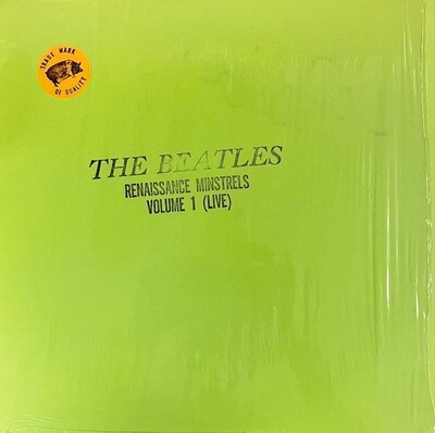 The Beatles - Renaissance Minstrels Volume 1 (Live) Vinyl LP (Fan Club Release).