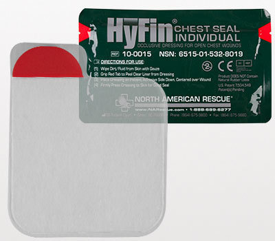 The HyFin® Chest Seal (set of 2)