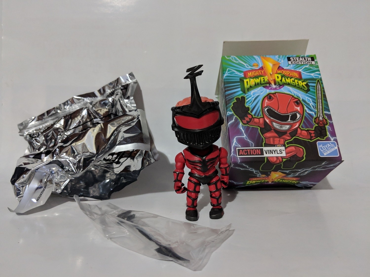 The Loyal Subject Lord Zedd Stealth Edition figure- Hot topic Exclusive