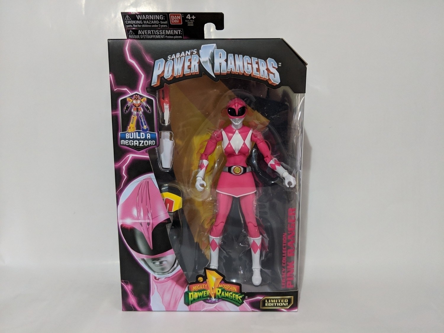 Mighty Morphin Power Rangers Legacy 6&quot; Pink Ranger BAF