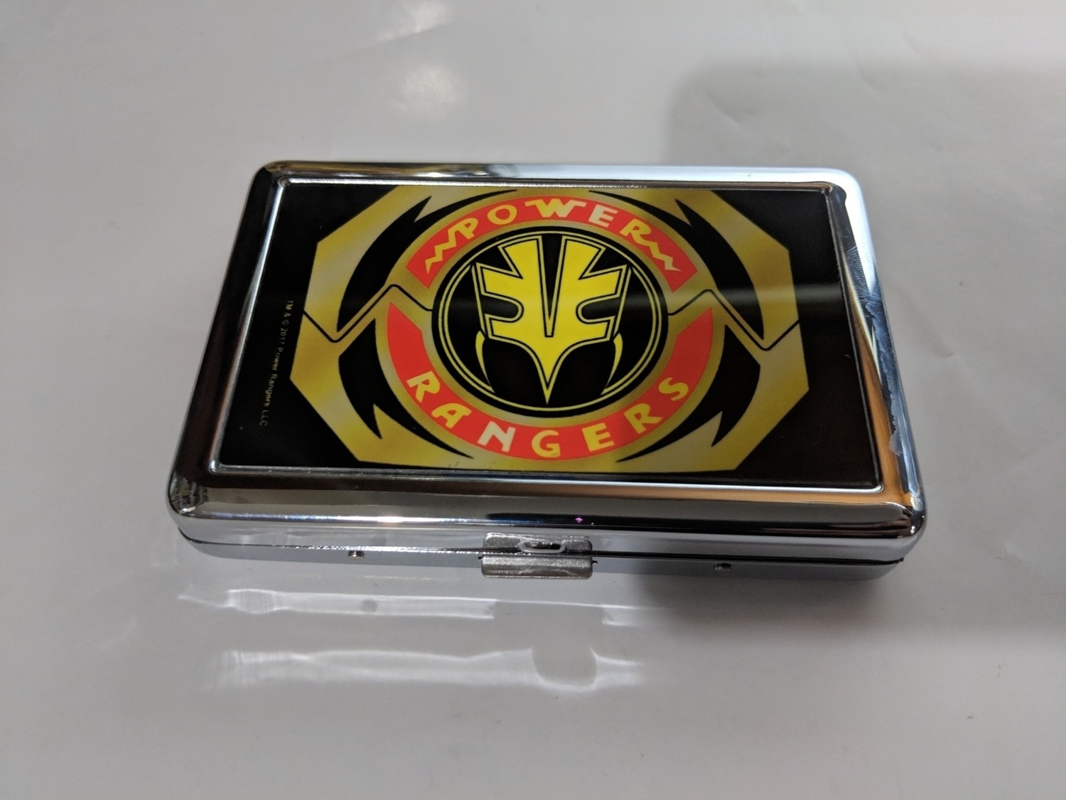 Brand New in box Mighty Morphin Power Ranger: white Ranger Business card holder