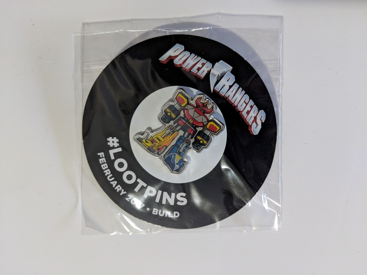 Loot Crate Megazord Pin