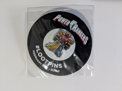 Loot Crate Megazord Pin