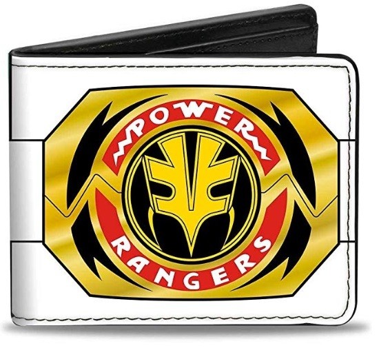 Tommy White and Green Ranger Leather Wallet - Mighty Toys Australia