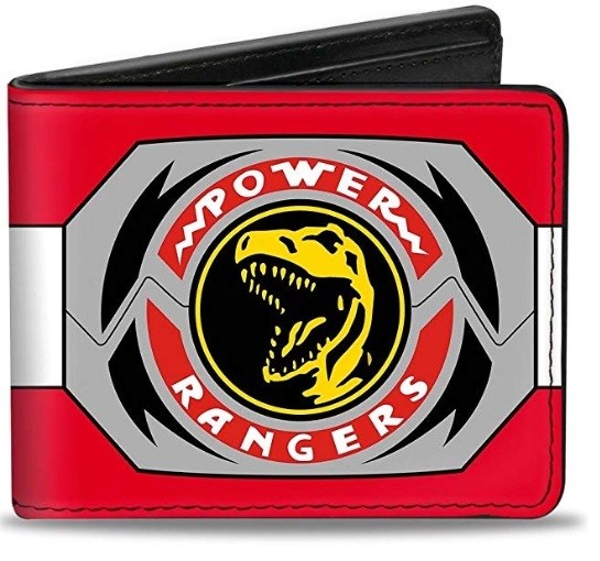 Jason Red Ranger Leather Wallet Morpher Coin Version 1