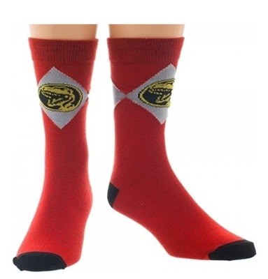 Jason Red Ranger Socks