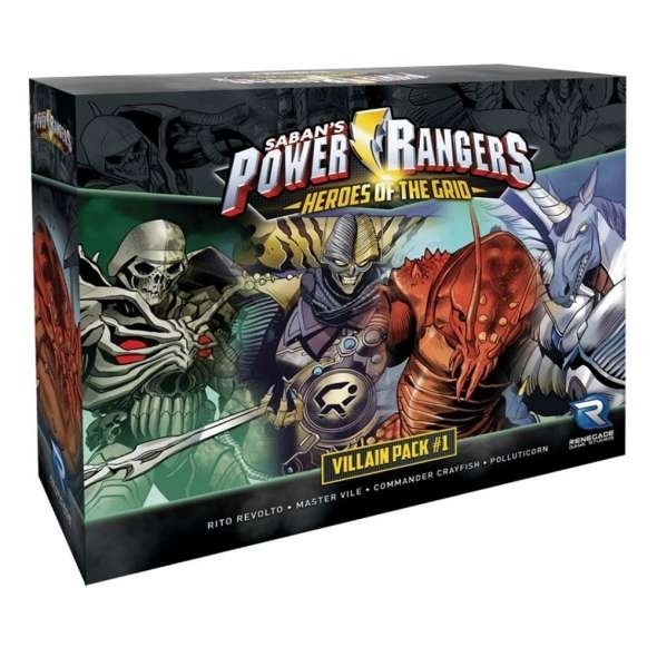 Power Rangers: Heroes of the Grid Villain Pack #1 Expansion Board Game
