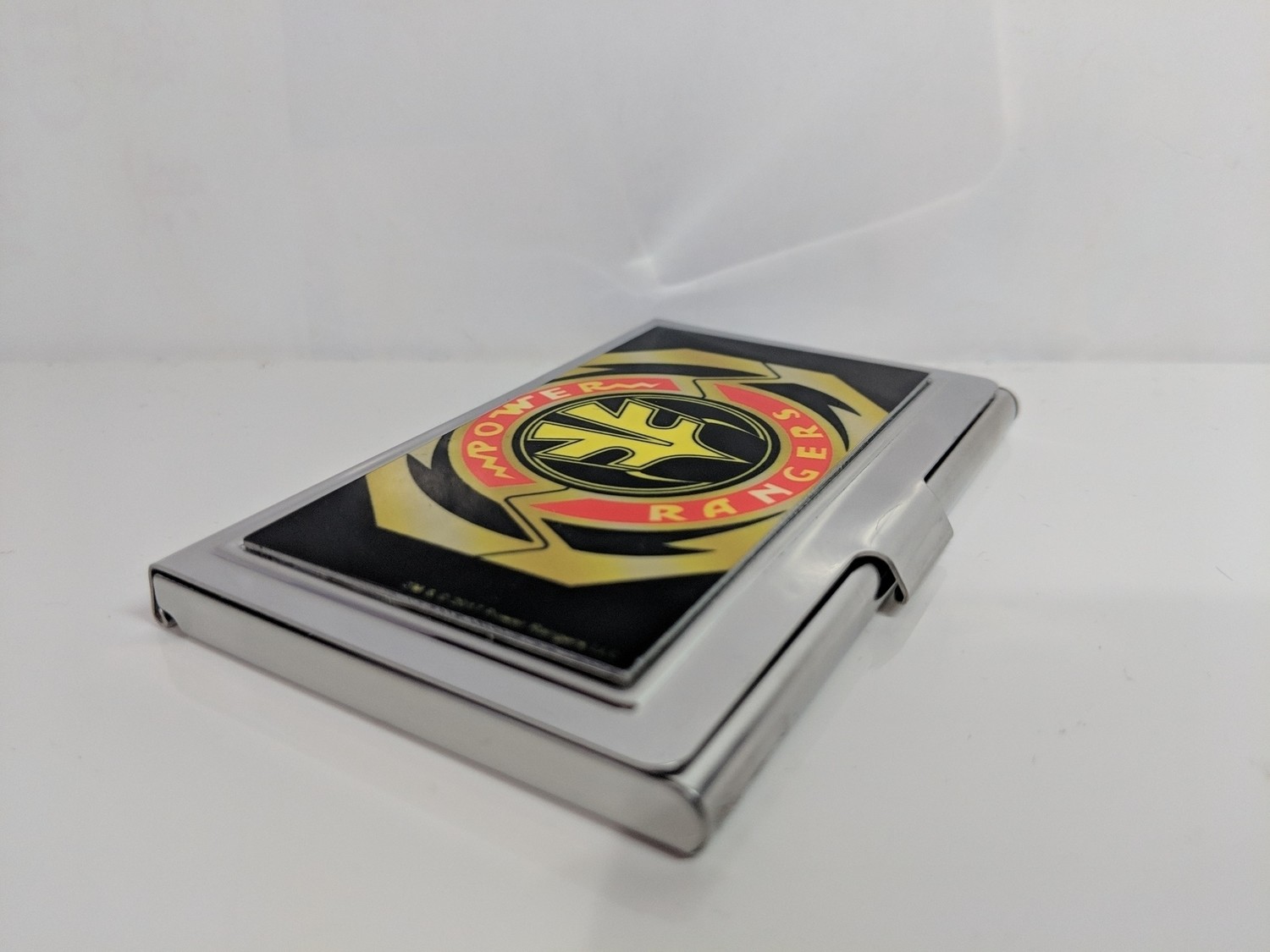 Brand New in box Mighty Morphin Power Ranger: white Ranger Business card holder