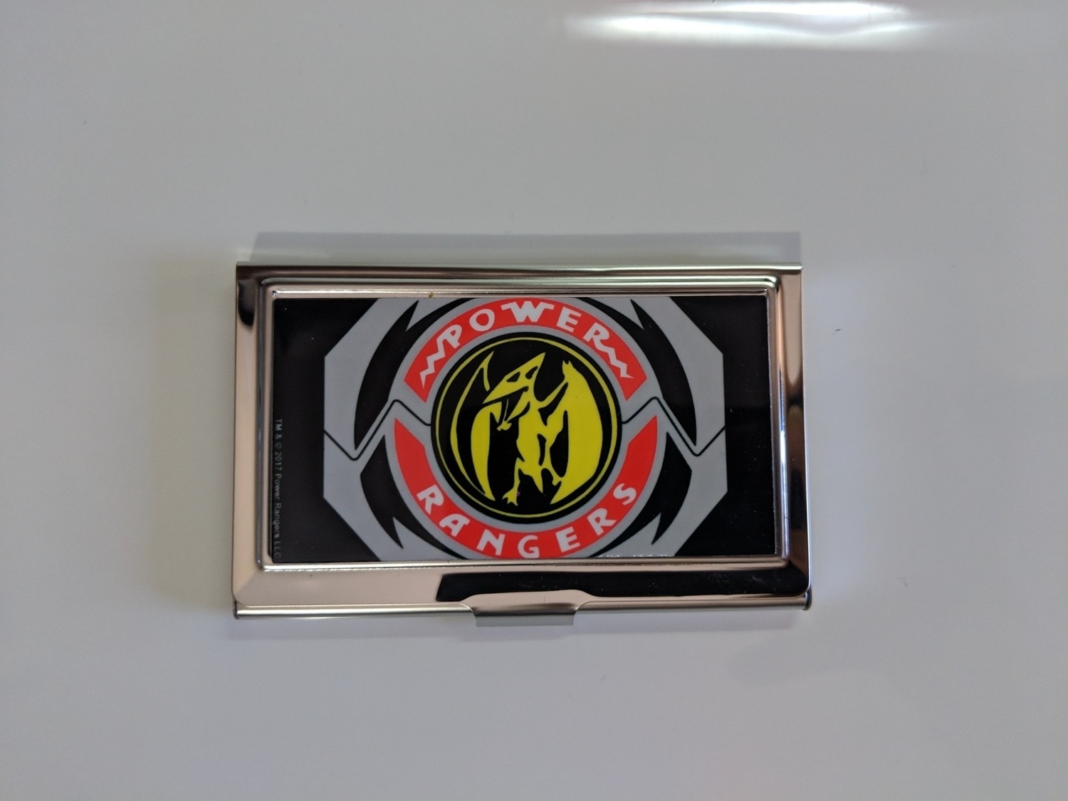 Brand New in box Mighty Morphin Power Ranger: Pink Ranger Business card holder