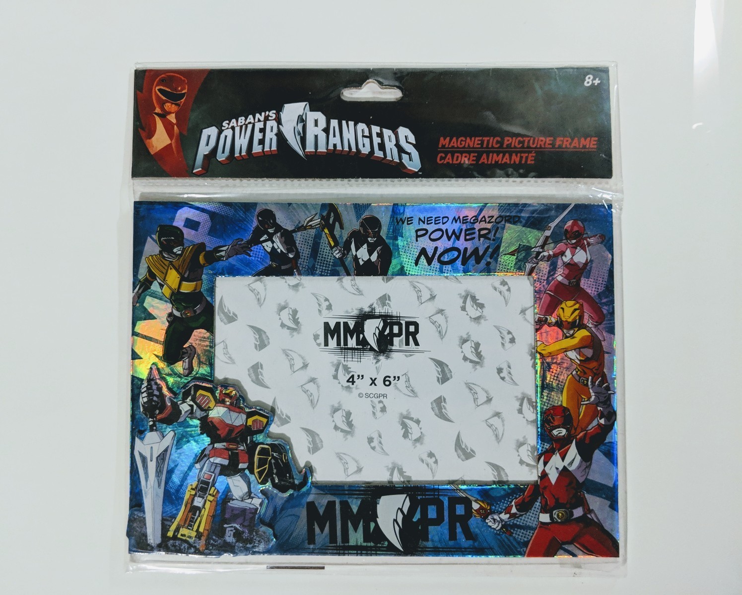 Mighty Morphin Power Ranger Photo Frame/ Fridge magnet