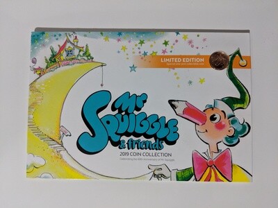 Australian $2 coin Mr Squiggle 2019 set with album