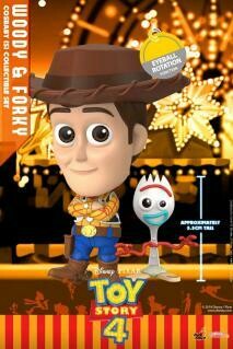 Toy Story 4 - Woody & Forky Cosbaby Set