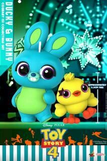 Toy Story 4 - Ducky &amp; Bunny Cosbaby Set