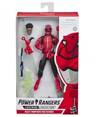 Hasbro's Lightning Collection BMR Red Ranger Figure