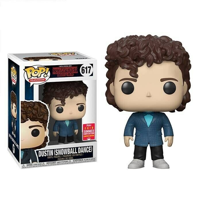 Stranger Things- Dustin (snowball Dance) Pop! Viny Figure SDCC 2018