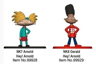 Nickelodeon - Nano Metalfigs Hey Arnold Set of 2