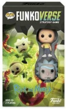 Funkoverse - Rick &amp; Morty 2-pack Expandalone Strategy Board Game