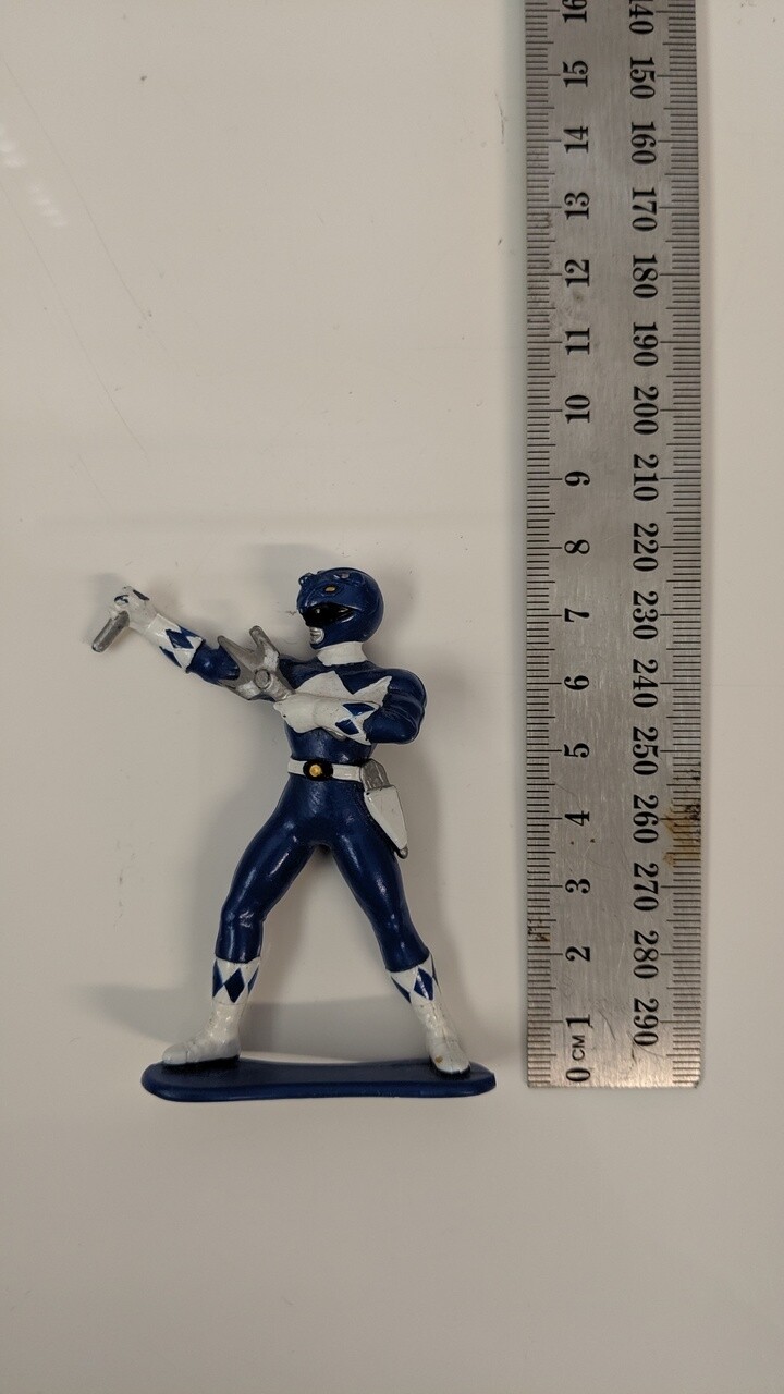 Mighty Morphin Power Rangers collectible figures blue ranger 1993