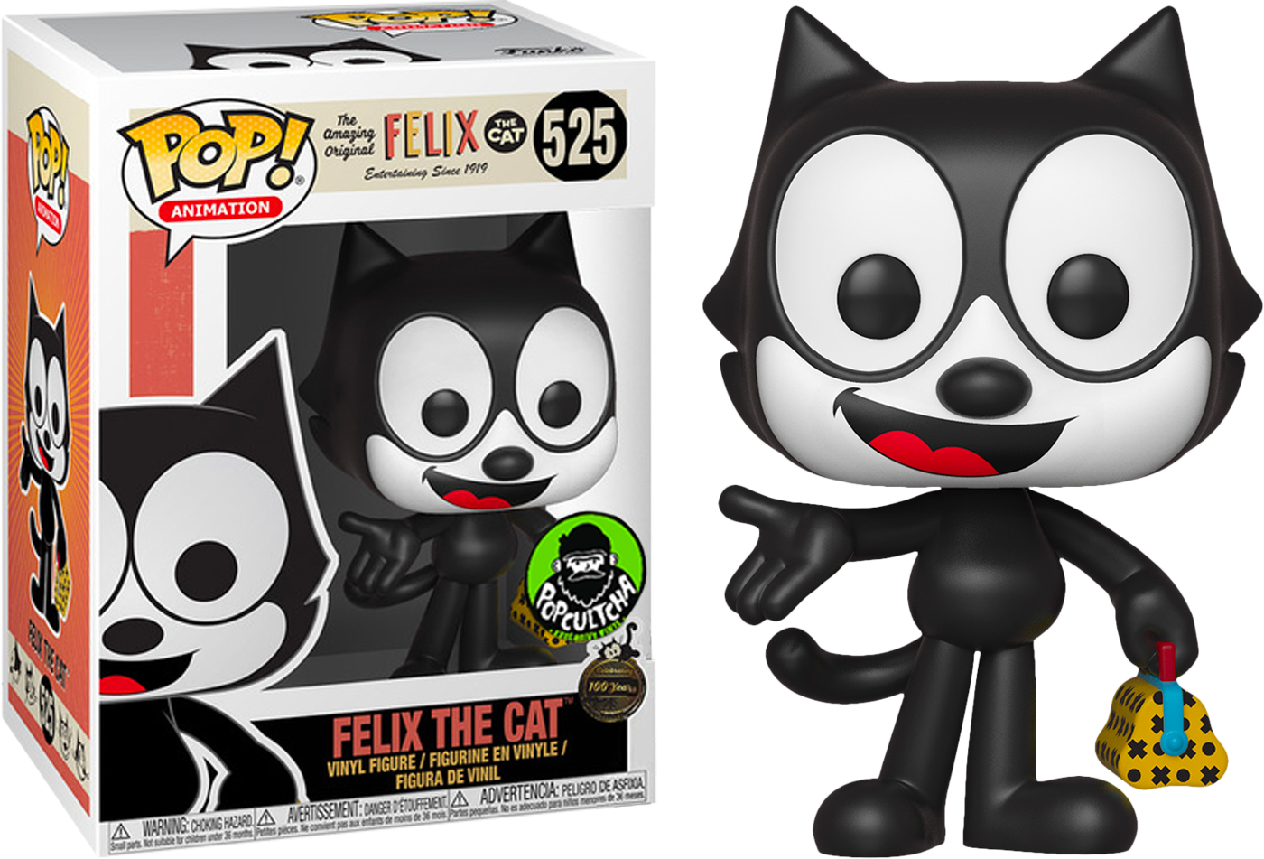 Felix the Cat - Felix the Cat with The Magic Bag Pop! Vinyl Figure