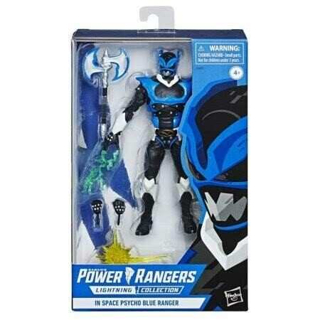 Hasbro Power Rangers: Power Rangers In Space: Lightning Collection Action Figure: Psycho Blue Ranger (box minor damaged)