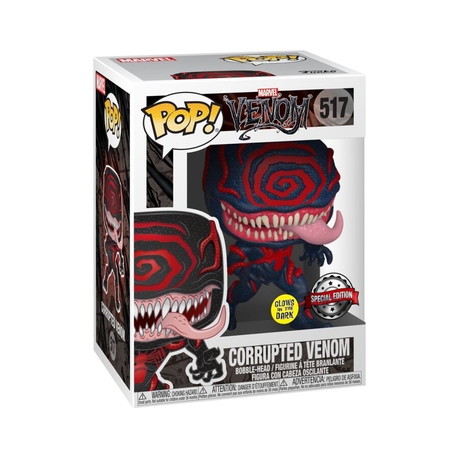Venom - Venom Corrupted Glow LACC 2019 US Exclusive Pop! Vinyl [RS]