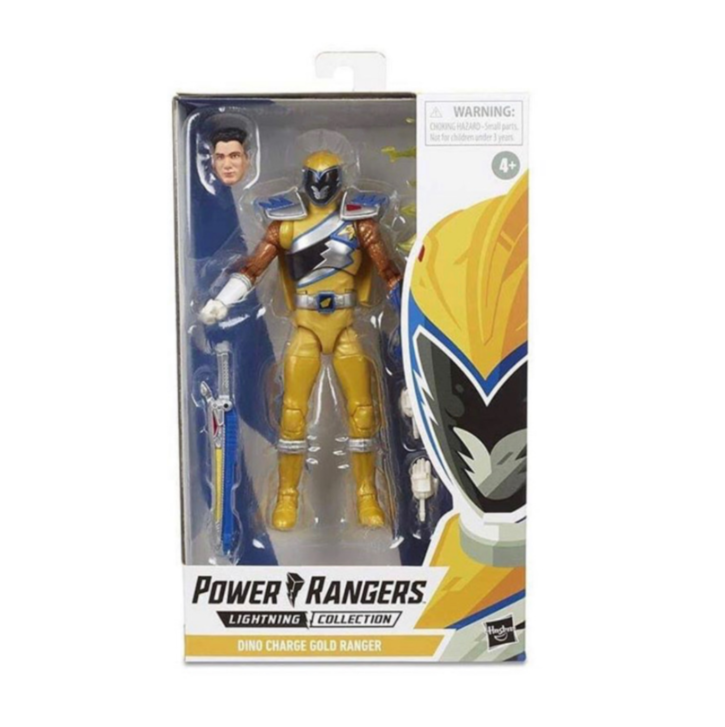 Hasbro&#39;s Lightning Collection Dino Charge Gold Ranger Figure