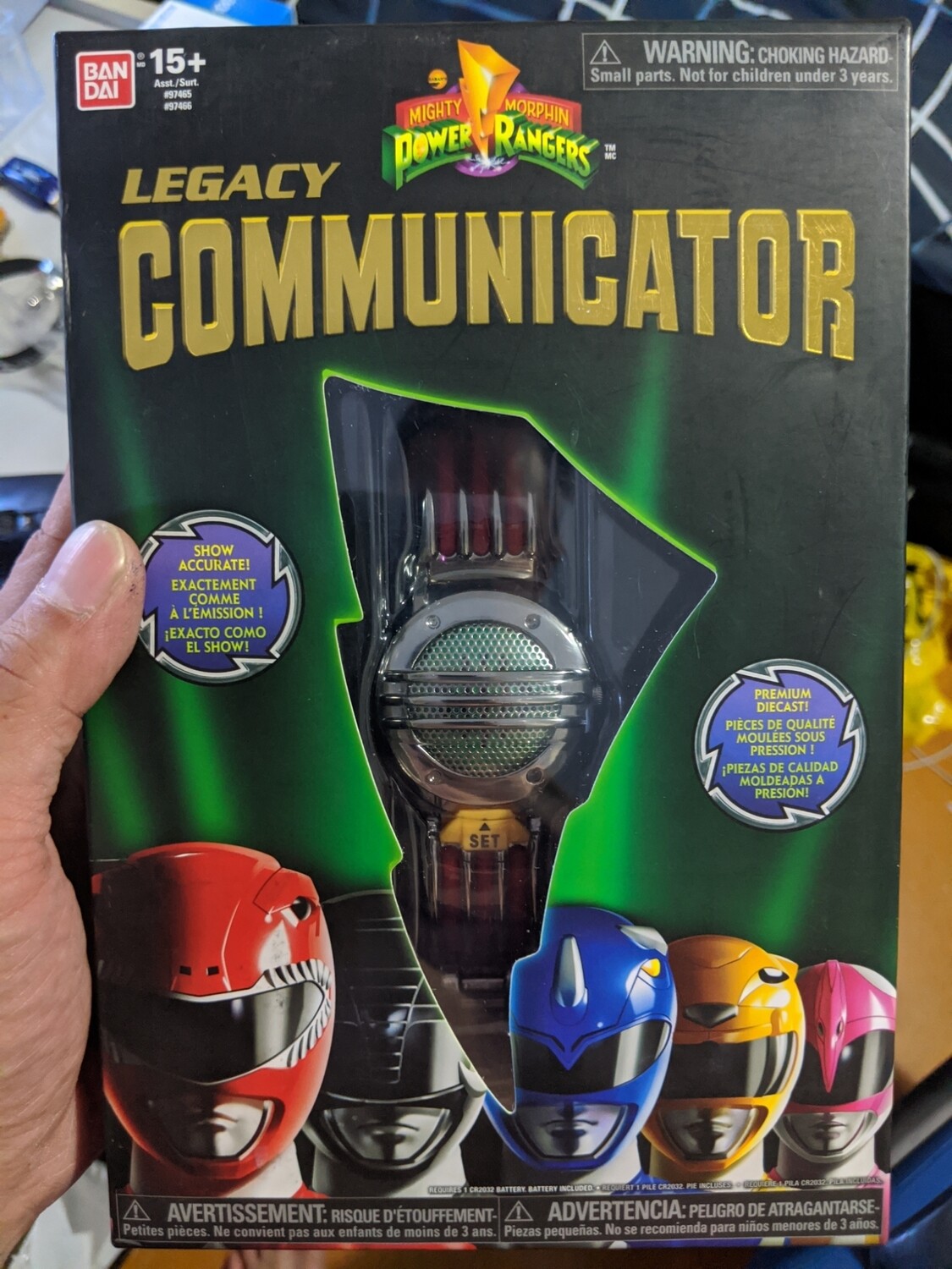 Mighty Morphin Power Rangers legacy communicator