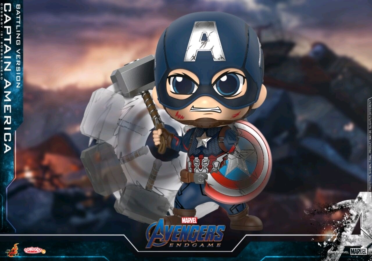 Avengers 4: Endgame - Captain America Battling Cosbaby