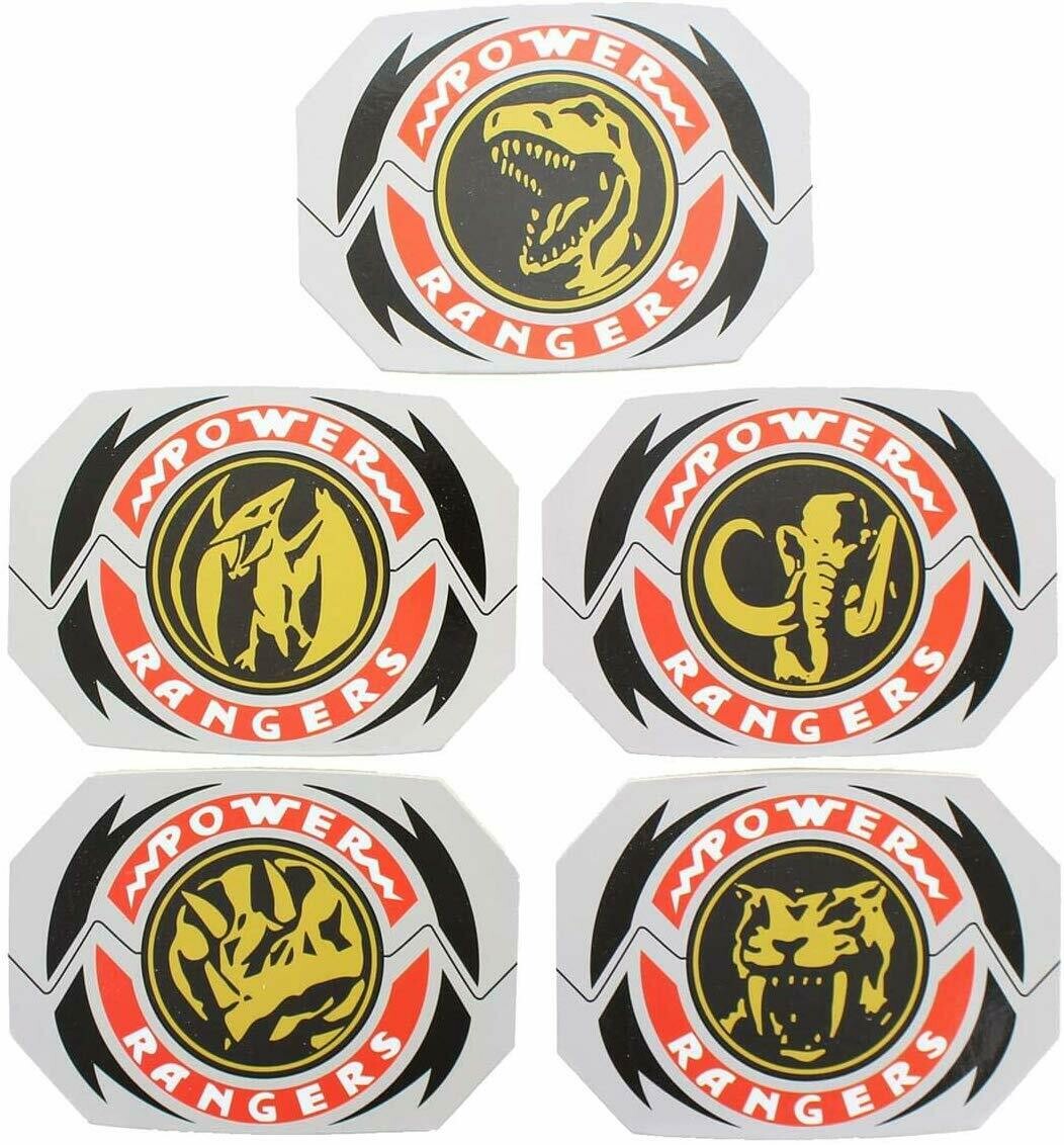 Power Rangers Mighty Morphin 5-Piece Coaster Set