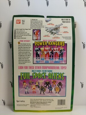 Mighty Morphin Power Rangers: Pink Ranger Auto Morph Flip Head 1993 version view 2 - Mighty Toys Australia