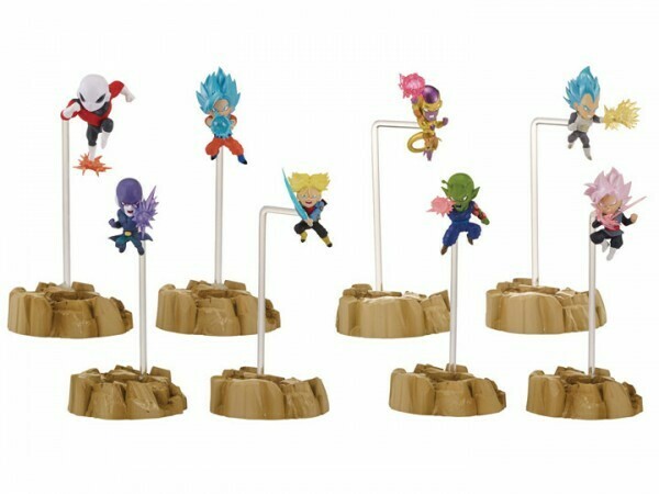 DRAGON BALL STARS - NANO COMPLETE SET OF 8