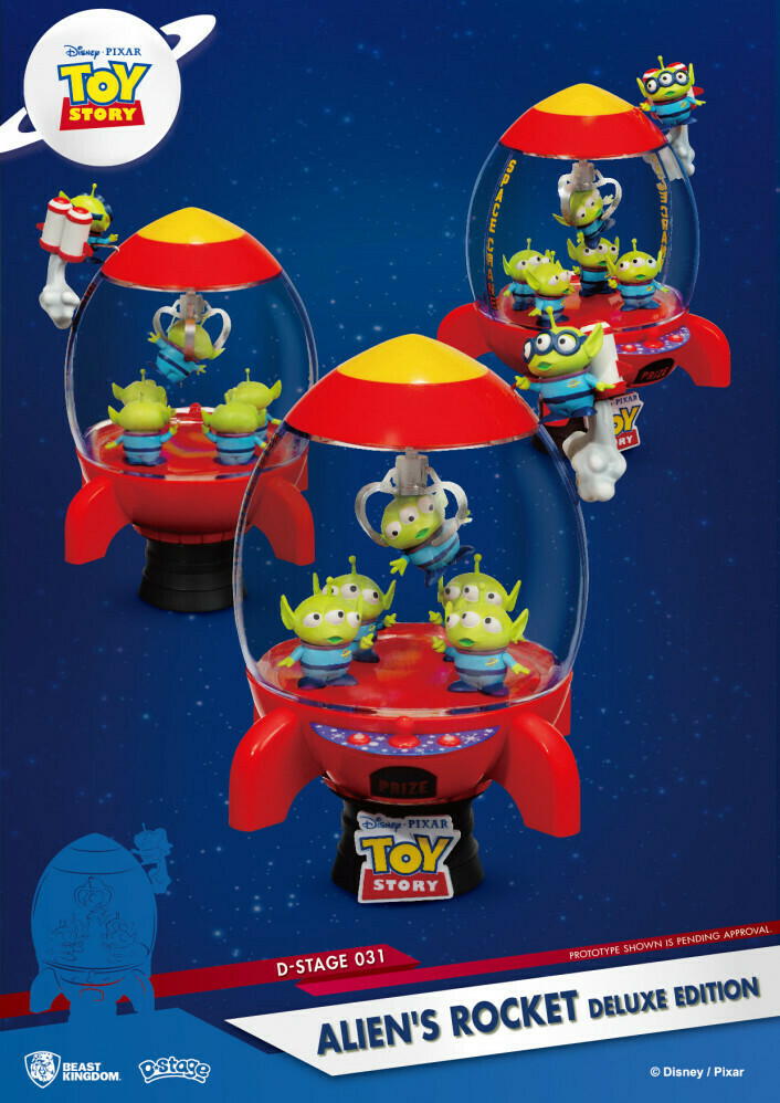 D Stage Toy Story Aliens Rocket Deluxe Edition