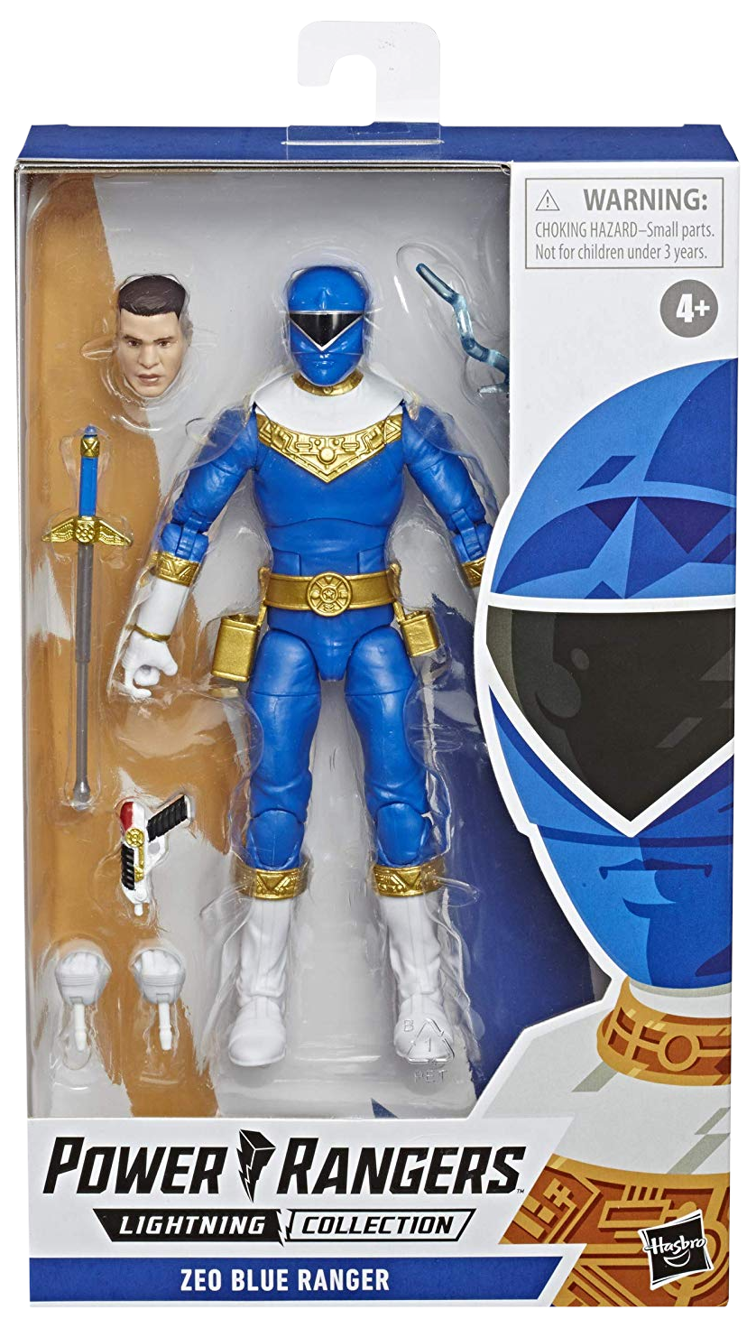 Hasbro Saban’s Power Rangers - Zeo Blue Ranger Lightning Collection 6” Action Figure