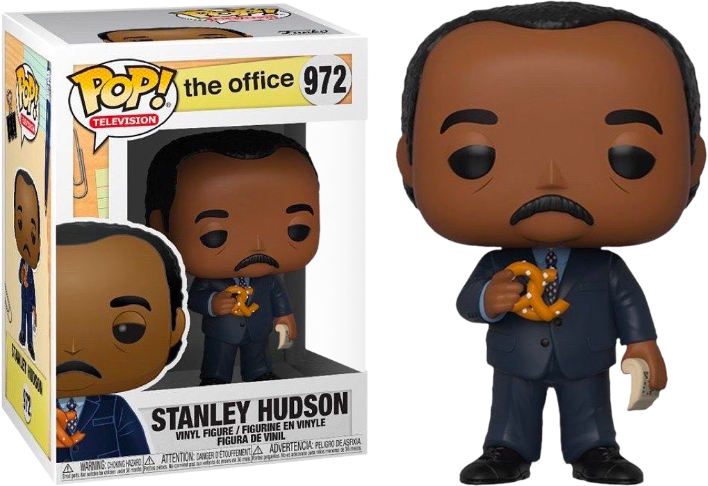 The Office - Stanley Hudson with Pretzel Pop! Vinyl Figure