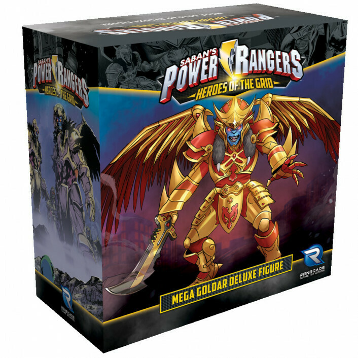 Power Rangers Heroes of the Grid - Mega Goldar Deluxe Figure
